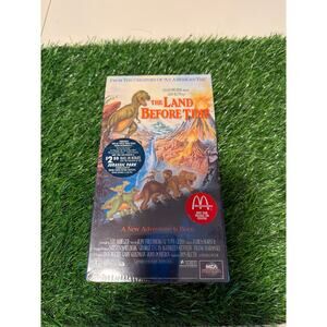 9.8 A+ The Land Before Time VHS Tape Sealed Graded CGC 1994 McDonalds RARE
